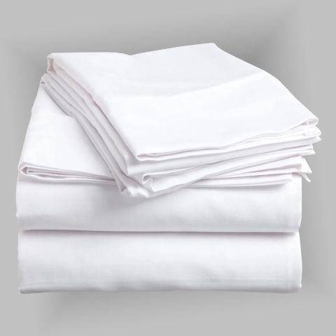 Cearșaf de pat Ranforce Alb 240 x 260 cm