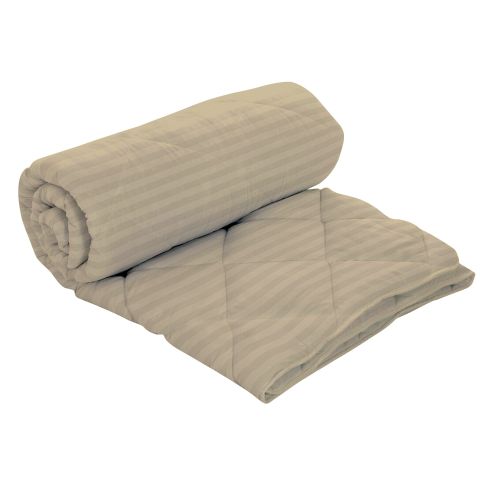 Pilota lana damasc policoton matlasata 180x210 cm, Pucioasa, Cappuccino 1