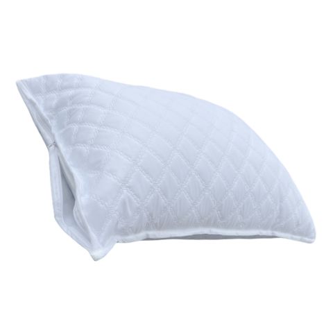 Protecție pernă matlasată cu fermoar 70x70 cm - 1