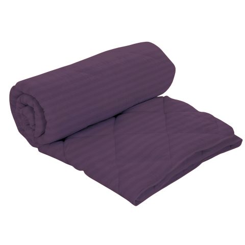 Pilota lana damasc policoton matlasata 140x210 cm, Pucioasa, Mov Violet 1