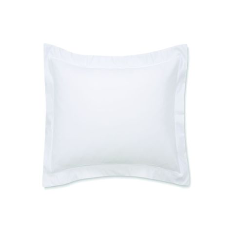 Fata de perna Percale policoton 40x40 cm Alb