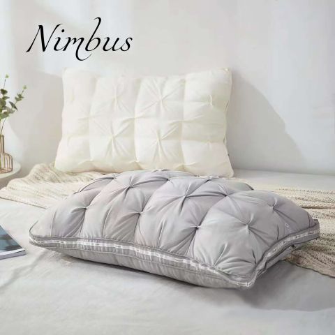Pernă Nimbus Microgel față 100% Bumbac cu umplutură microgel 50x70 cm, Crem