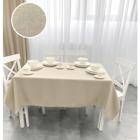 Față de masă rotundă Elegance 180 cm Crem