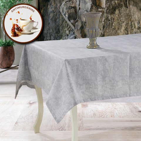 Fata de masa antimurdarire 100% Bumbac 140x180 cm, Gri