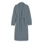 Halat de baie si SPA Hotel cu guler Kimono Velur 100% Bumbac, unisex XL/XXL, 420 grame/mp, Gri