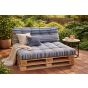 Set perne grădină ”Pallet Soft Seating” Multicolor 80x120 cm + CADOU Față de masă, Ralex Pucioasa