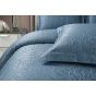 Lenjerie pat dublu Jacquard Satin 6 piese, cearsaf pat 220x240 cm, pilota 200x220 cm, 2 fete perne 50x70 si 70x70 cm JQ6P3