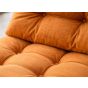 Set perne grădină ”Pallet Soft Seating” Portocaliu 80x120 cm + CADOU Față de masă, Ralex Pucioasa