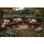 Set perne grădină ”Pallet Soft Seating” Maro 80x120 cm + CADOU Față de masă, Ralex Pucioasa