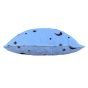 Perna matlasata Model Stele si Luna 70x70 cm, Alba