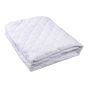 Husă protecție pat matlasată ultrasonic impermeabilă pentru saltea de 160x200 cm cu bordură laterală Alb