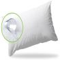 Protectie perna impermeabila cu fermoar 50 x 70 cm, Bumbac frotir