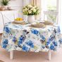 Fata de masa antimurdarire 140x180 cm, Floricele Galben/Albastru Ralex Pucioasa