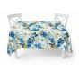 Fata de masa antimurdarire 160x320 cm, Floricele Galben/Albastru Ralex Pucioasa