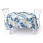 Fata de masa antimurdarire 120x160 cm, Floricele Galben/Albastru Ralex Pucioasa