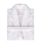 Halat de baie si SPA Hotel cu guler Kimono 100% Bumbac, unisex, 380 gr./mp, Alb XXL