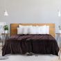Patura Cocolino DOT gofrata 200x230 cm Maro