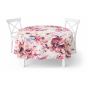 Fata de masa antimurdarire 160x240 cm, Imprimeu trandafiri Crem/Roz Ralex Pucioasa