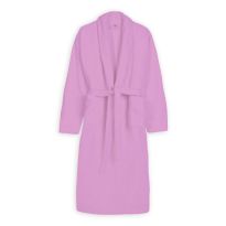 Halat de baie si SPA Hotel cu guler Kimono Velur 100% Bumbac, unisex XL/XXL, 420 grame/mp, Lila