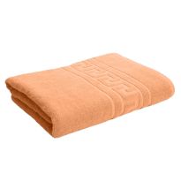 Prosop baie de corp 70x140 cm Bumbac 100%, Greek Border 500 grame/mp, Portocaliu