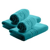 Set 4 prosoape greek border family pack 500 gr./m2 (50x90 + 70x140) - TURCOAZ