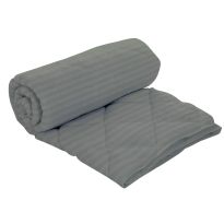 Pilota lana damasc policoton matlasata 160x210 cm, Pucioasa, Gri 1