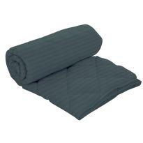 Pilota lana damasc policoton 200 x 220 cm, Pucioasa, Gri Antracit 1