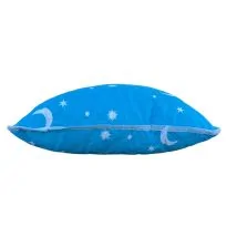 Perna matlasata Model Stele si Luna 40x40 cm, Bleu