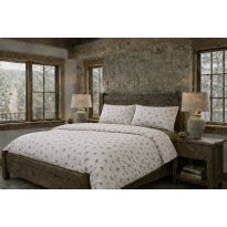 Lenjerie pat Tricot Bumbac 100% cu husă pentru saltea de 160/180cm x 200cm, pilotă 200x230 cm, 2 fețe perne 50x70 cm, Verde Kaki, Pucioasa, Răsfăț Natural