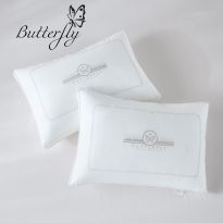 Pernă Butterfly Microgel față 100% Bumbac cu umplutură microgel 50x70 cm