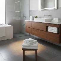 Prosop baie 70x140 cm Luxury 100% Bumbac Lux 600 gr./mp, Alb 