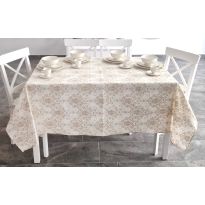 Fata de masa antimurdarire 100% Bumbac 140x180 cm, Moderna Bej