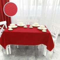 Față de masă rotundă Elegance 200 cm Roșu