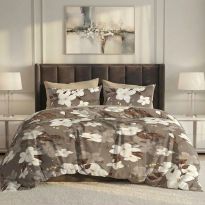 Lenjerie pat dublu ELVO Economy 6 piese Eleganta Maro LEE13