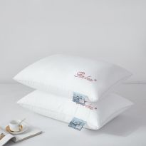 Pernă umplută cu puf de gâscă + fibră 50 x 70 cm