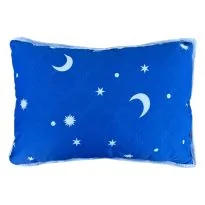 Perna matlasata Model Stele si Luna 50x70 cm, Albastra