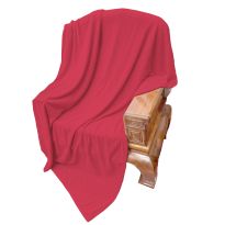 Patura Cocolino pufoasa SIN 200x230 cm, Rosu