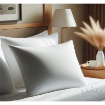 Pernă Luxury din Bumbac Percale cu umplutură microgel 50x70 cm