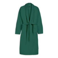 Halat de baie si SPA Hotel cu guler Kimono Velur 100% Bumbac, unisex L-XL, 420 grame/mp, Verde