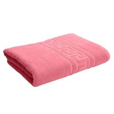 Prosop baie de fata 50x90 cm Bumbac 100%, Greek Border 500 grame/mp, Roz