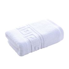 Prosop baie de maini 30x50 cm Bumbac 100%, Greek Border 500 grame/mp, Alb