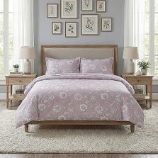 Lenjerie pat Ranforce Cotton Pro Bumbac 100%, 1 persoana, 3 piese Eleganta Mov RCP48