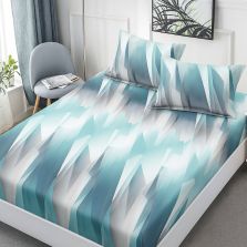 Set husă pat Finet Elegance + 2 fețe perne pentru saltea de 160x200 cm, Moderna, HF2FP97