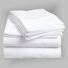 Cearșaf de pat Ranforce Alb 240 x 260 cm