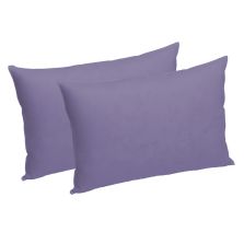 Set 2 Fete perne (Huse) tricot jerse, bumbac 100%, 50x70 cm, Lila