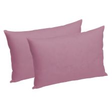 Set 2 Fete perne (Huse) tricot jerse, bumbac 100%, 50x70 cm, Roz