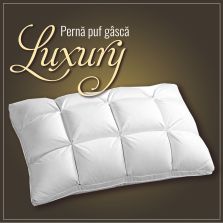 Set 2 Perne casetate Puf de Gasca 100% naturala Luxury 50 x 70 cm, Ralex Pucioasa