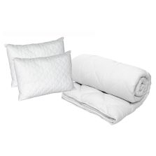 Pachet promo lenjerie pat dublu digital print 3D + 2 perne + pilotă (P3D47)