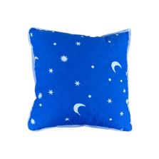 Perna matlasata Model Stele si Luna 40x40 cm, Albastra Ralex Pucioasa