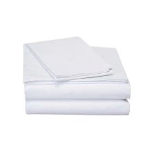 Cearsaf de pat Bumbac 100% Percale 220x260 cm Alb